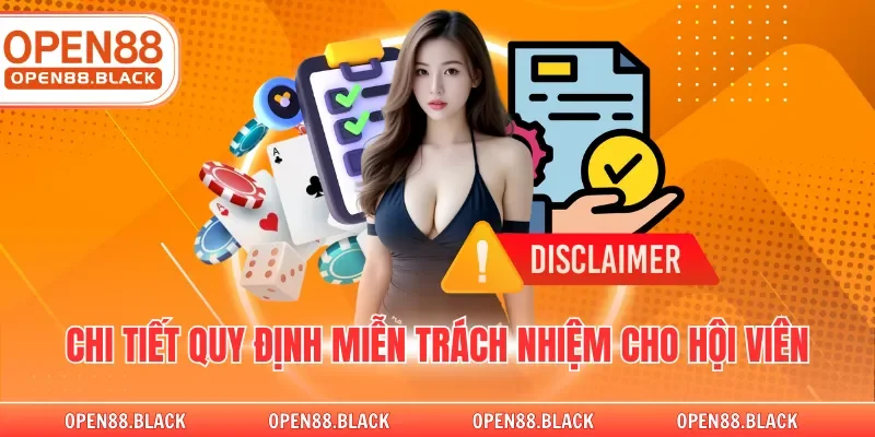 Chi tiết quy định miễn trách nhiệm cho hội viên
